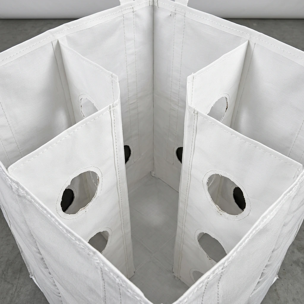 Baffle Q-Bag FIBC (Form-Stable Cubic Jumbo Bags): Bulk Logistics Optimization by SherkatTrade 2