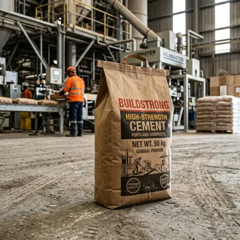 Industrial Cement Gusseted Bags 50kg: AD*STAR® Technology by SherkatTrade 5