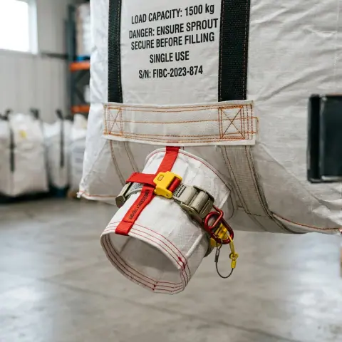 Funnel Neck Spout Bags: Precision Filling & Dust Containment by SherkatTrade 3