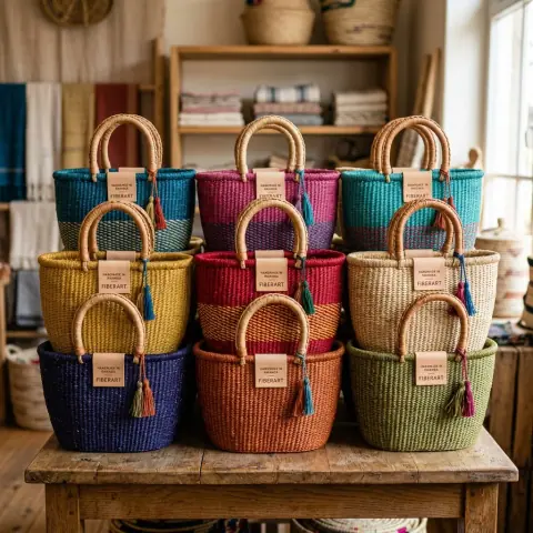 Banana Handle D-Cut Bags: Reusable Boutique Branding by SherkatTrade 4