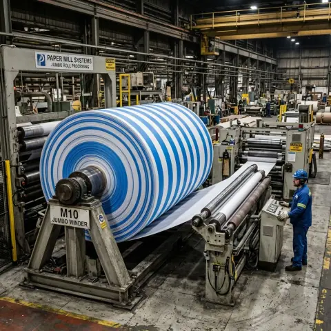 Striped Jumbo Woven Rolls: Versatile Industrial Fabric by SherkatTrade 3
