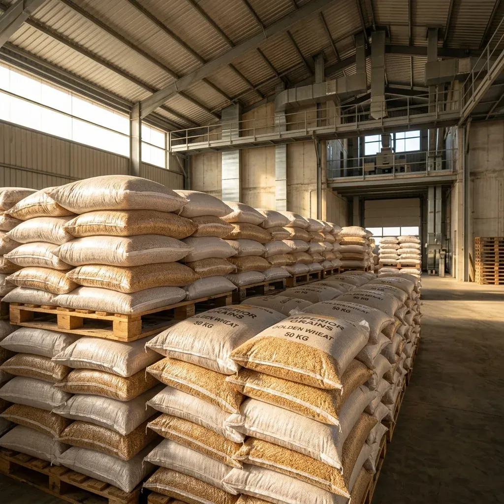 Wheat Flour Packaging Bags 50kg: Food-Grade Integrity by SherkatTrade