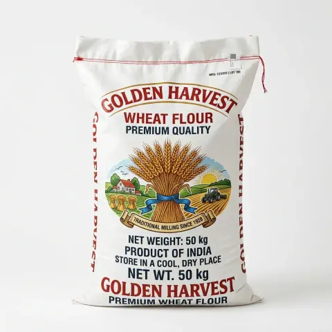 Wheat Flour Packaging Bags 50kg: Food-Grade Integrity by SherkatTrade 5