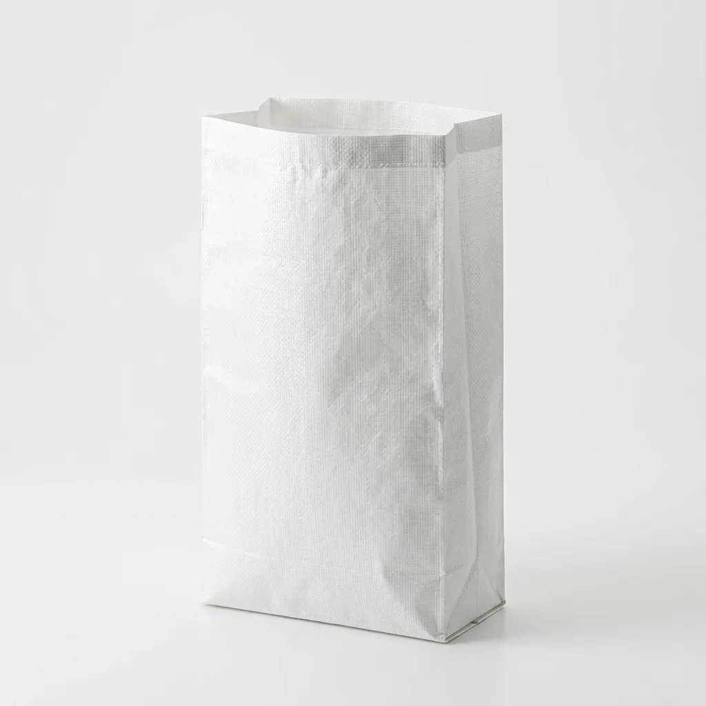 White Woven Packaging Bag 25kg: Multi-Purpose Industrial Reliability by SherkatTrade