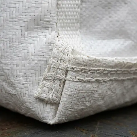 White Woven Packaging Bag 25kg: Multi-Purpose Industrial Reliability by SherkatTrade 5